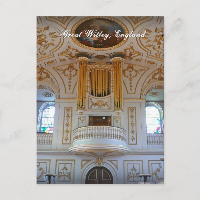 Great Witley Church, UK Postcard Postkarte (Vorderseite)