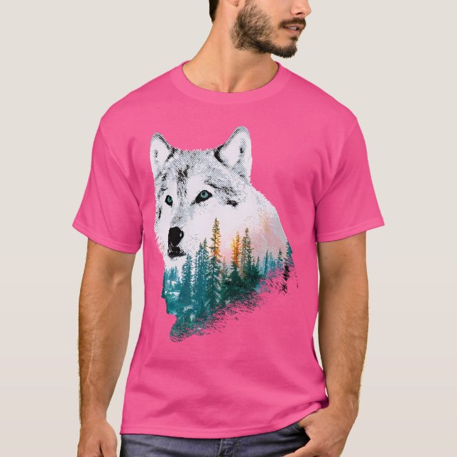 Great Wolf Motif T-Shirt (Vorderseite)