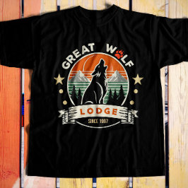 Great Wolf Spirit - kühne Wildnisgestaltung T-Shirt