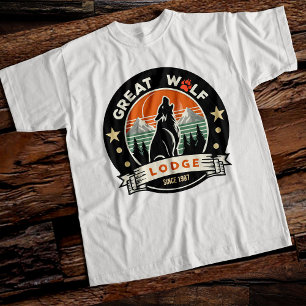 Great Wolf Spirit - kühne Wildnisgestaltung T-Shirt