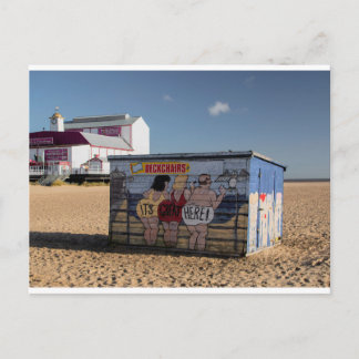 Great Yarmouth Beach Postkarte