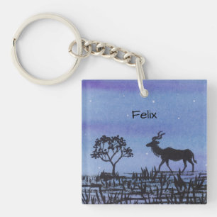 Greater Kudu Schlüsselanhänger