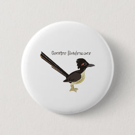 Greater Roadrunner Button