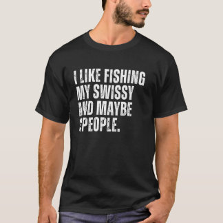 Greater Swiss Mountain Dog Besitzer Angler Spaß T-Shirt