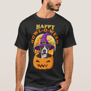 Greater Swiss Mountain Dog Howl-O-Ween Witz T-Shirt