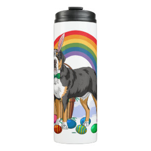 Greater Swiss Mountain Dog Ostereier Bunny Thermosbecher