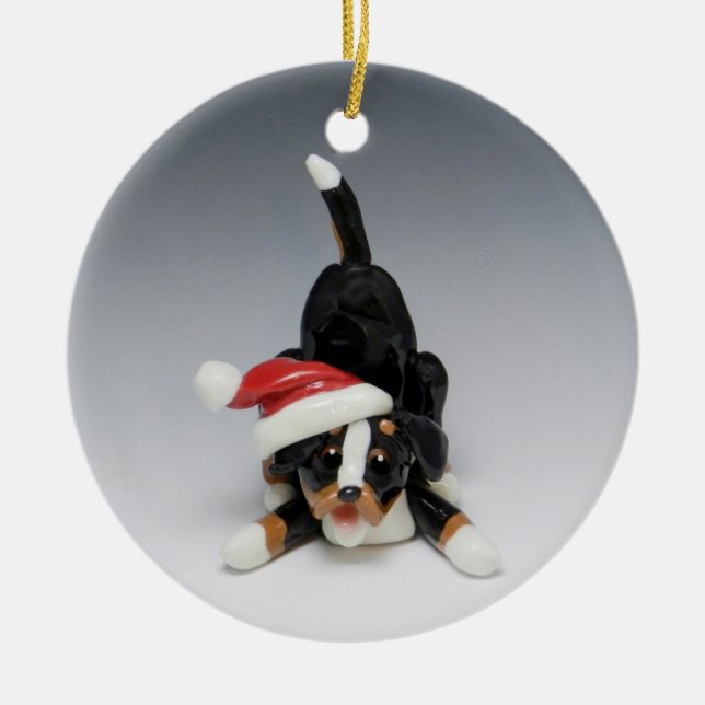 Greater Swiss Mountain Dog Weihnachtsschmuck (Vorne)