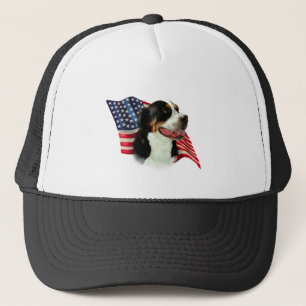 Greater Swiss Mountain Hund Flag Truckerkappe