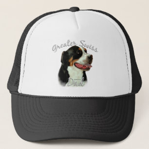 Greater Swiss Mountain Hund Vater 2 Truckerkappe