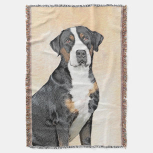 Greater Swiss Mountain Hunde Malerei - Originelle  Decke