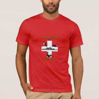 Greater Swiss Mountain Hunde von South Western PA T-Shirt