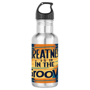 Greatness Is In The Groove 2 Wasserflasche