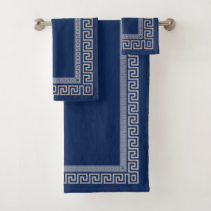 Grec Meander - Grec Key - Bleu et beige
