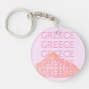 Grèce, Art Voyage Grec, Art Voyage Pastel, Rose
