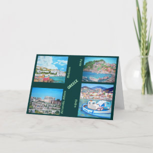 Grèce - Carte de voeux