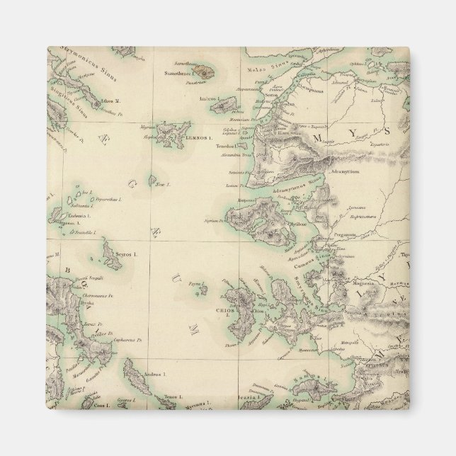 Grecian Archipelago, alt Magnet (Vorne)