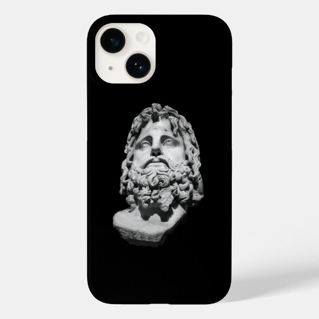 Greco Roman Bust Case-Mate iPhone 14 Hülle (Rückseite)