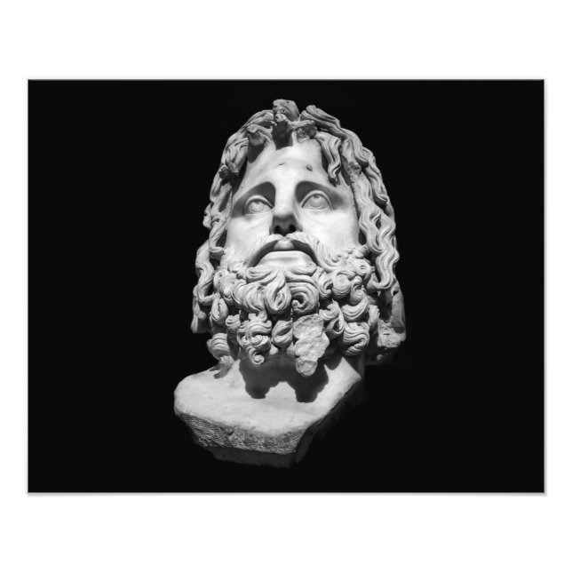 Greco Roman Bust Fotodruck (Vorne)