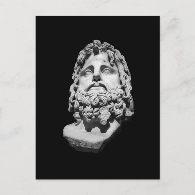 Greco Roman Bust Hinweiskarte (Vorderseite)