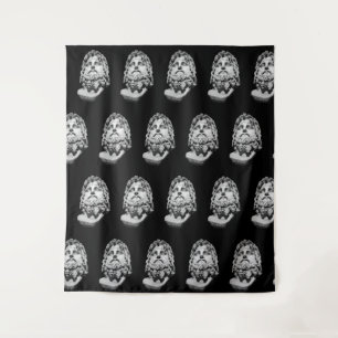 Greco Roman Bust Wandteppich