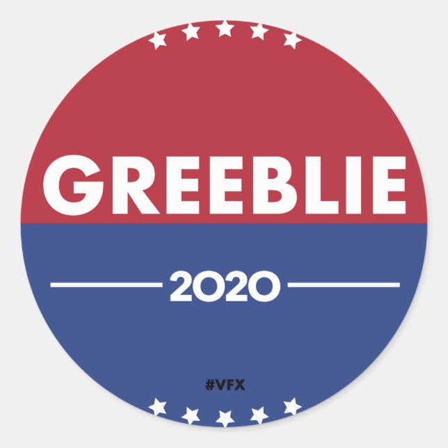 Greeblie 2020 Aufkleber (Vorderseite)