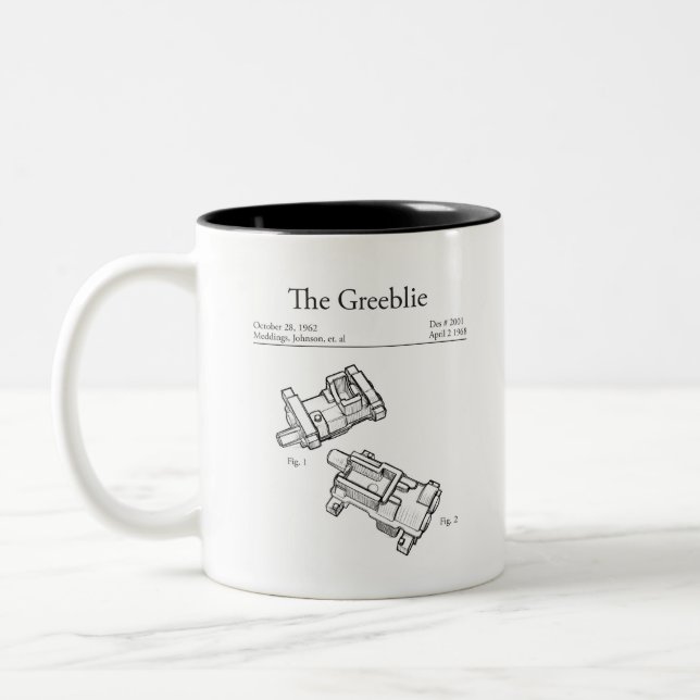 Greeblie Patent Mug (Gauche)