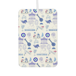 Greece Blue and White Autolufterfrischer