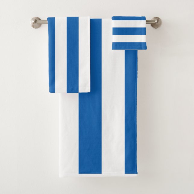 Greece Flag  Badhandtuch Set (Insitu)