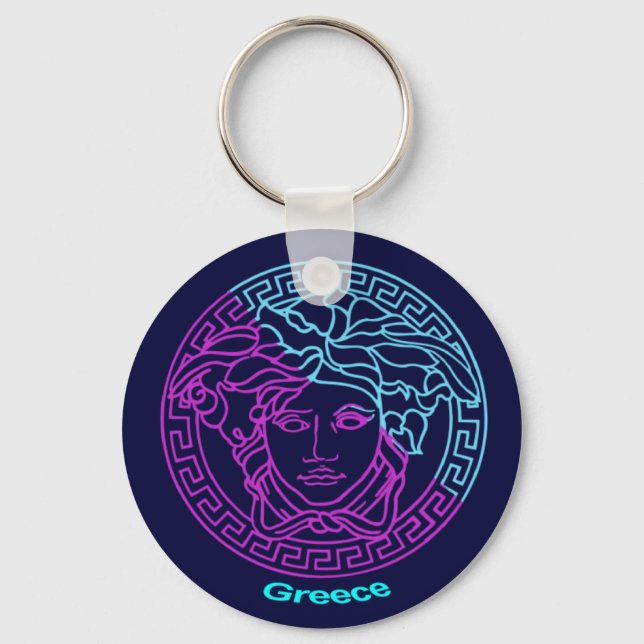 Greece Medusa Schlüsselanhänger (Vorderseite)