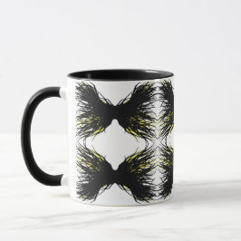 Greed Abstract 7 Deadly Sins Alcohol Ink Art Tasse