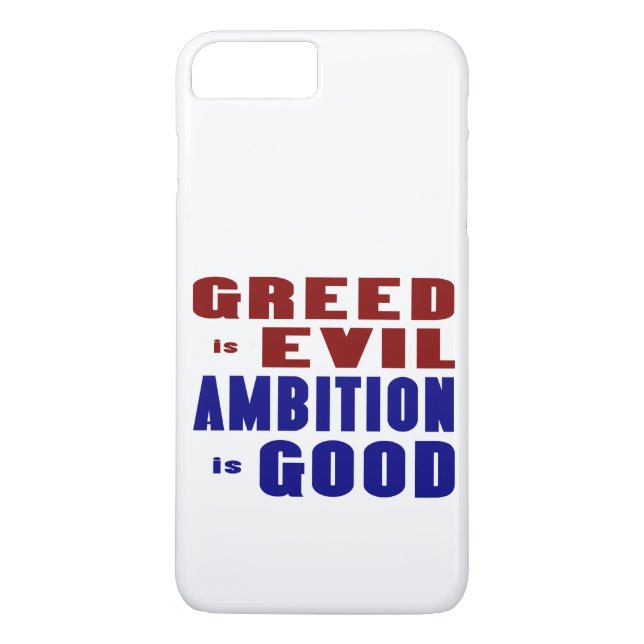 Greed and Ambition Case-Mate iPhone Hülle (Rückseite)