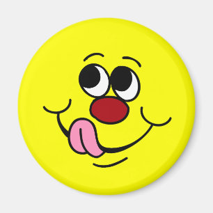 Greedy Face Grumpey Magnet