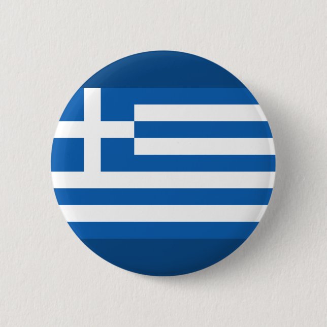 Greeek Flag Button (Vorderseite)