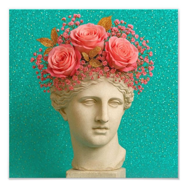 Greek Ancient Poster Print. (Vorne)