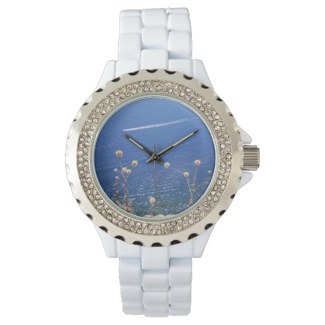 Greek Blue Sea Armbanduhr (Vorderseite)