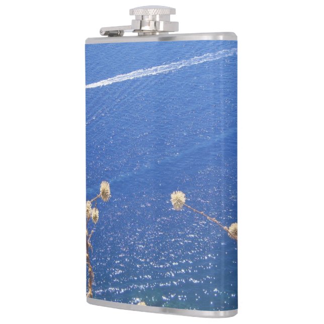 Greek Blue Sea Flachmann (Links)