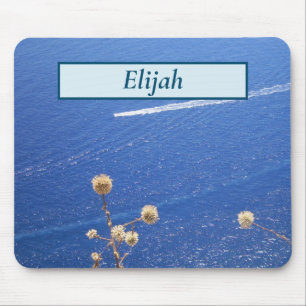 Greek Blue Sea Mousepad