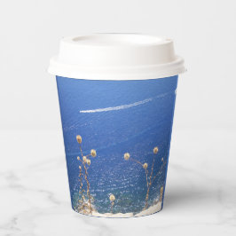 Greek Blue Sea Pappbecher