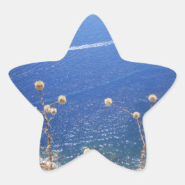 Greek Blue Sea Stern-Aufkleber