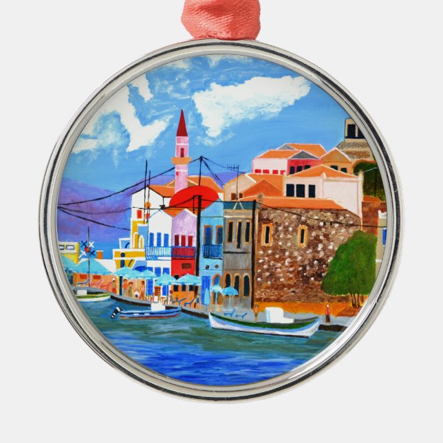 Greek coast silbernes ornament (Vorne)