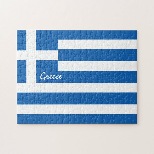 Greek flag & Patriots - Greece travel/sports fans (Horizontal)