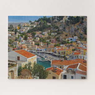 Greek Island Symi View Jigsaw