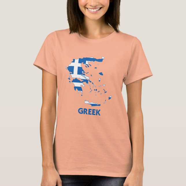 GREEK MAP T-Shirt (Vorderseite)