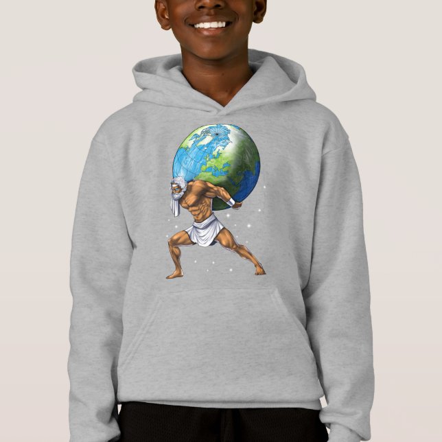 Greek Mythology God Atlas Hoodie (Vorderseite)