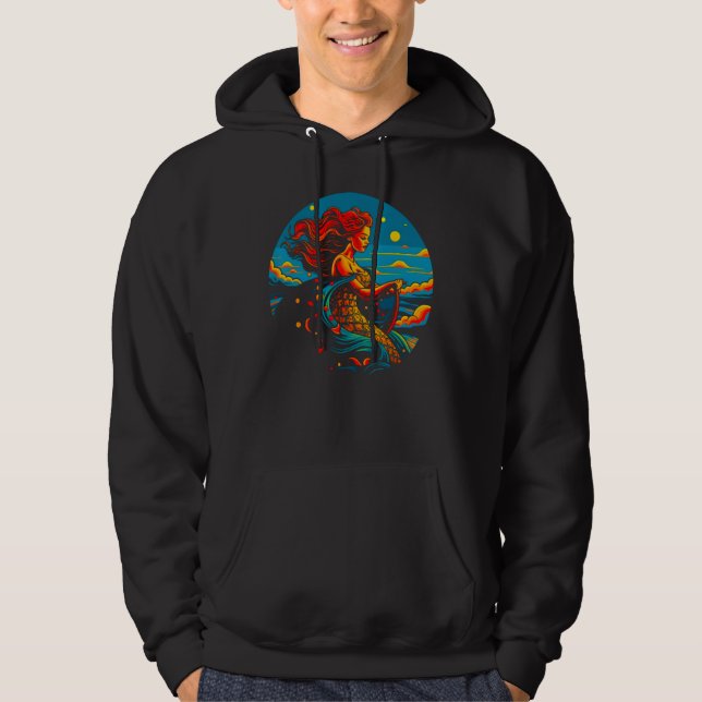 Greek Mythology Siren Hoodie (Vorderseite)