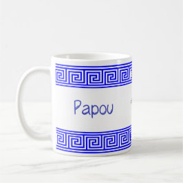 Greek Papou Ceramic Mug Kaffeetasse
