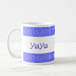 Greek YiaYia Ceramic Mug Kaffeetasse