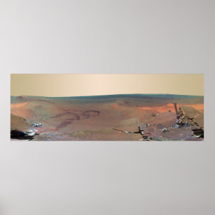Greeley Haven Panorama Mars Rover Chance Poster
