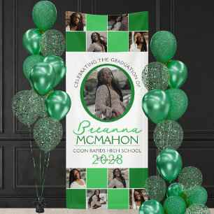Green 2 Tonaufnahmen Abschluss Vinyl Banner