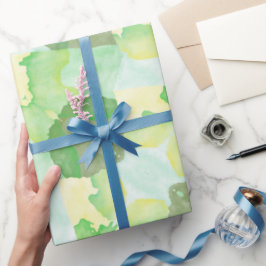 Green abstract art Magical wallpaper Geschenkpapier